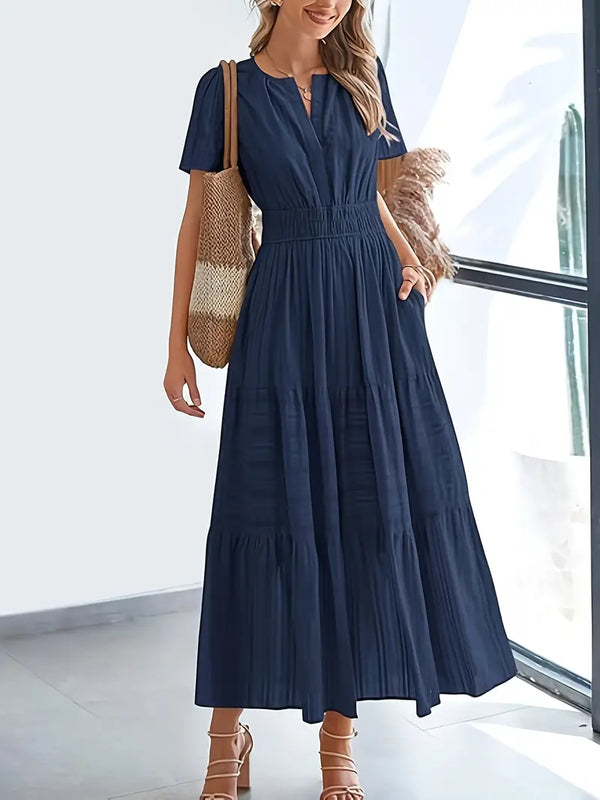 Vestido Largo de Volantes – Chic de Verano