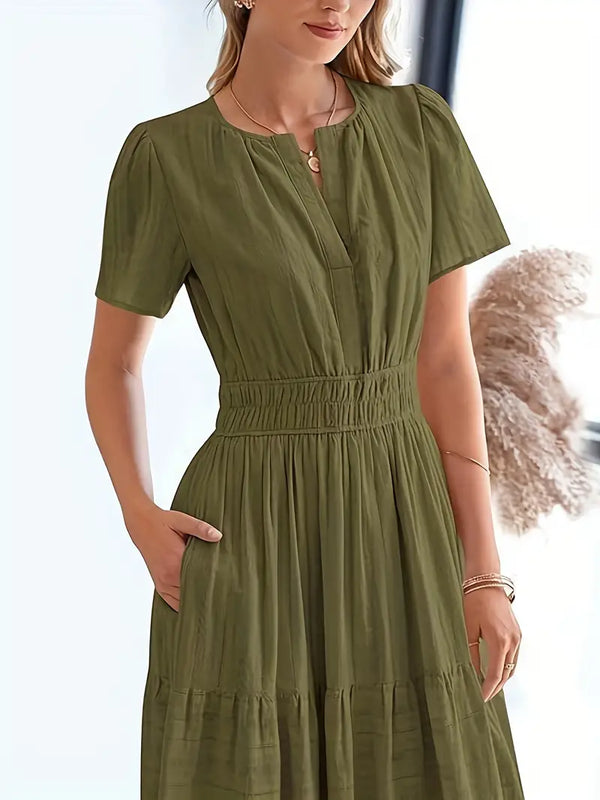 Vestido Largo de Volantes – Chic de Verano