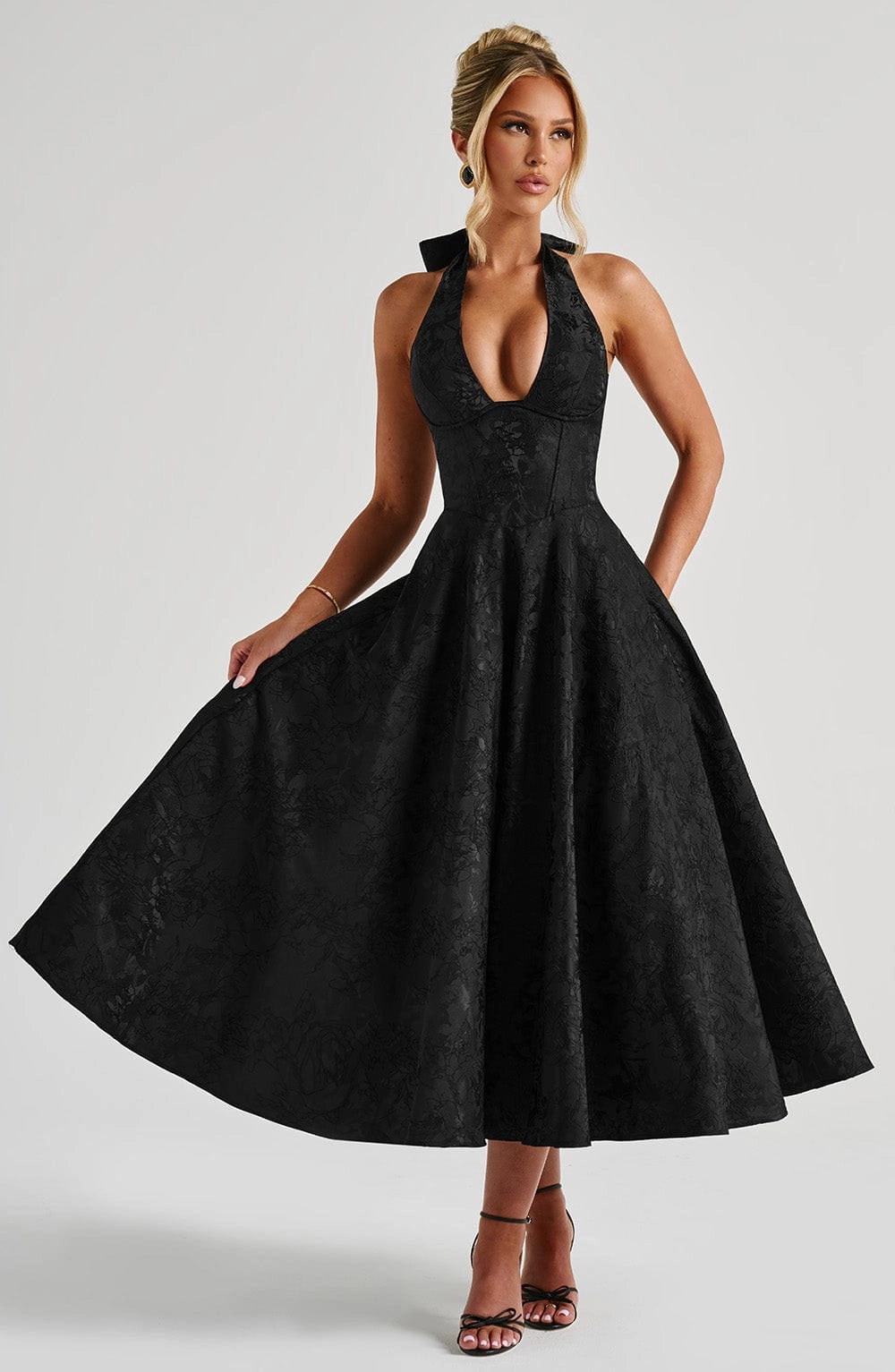 Vestido midi Effie