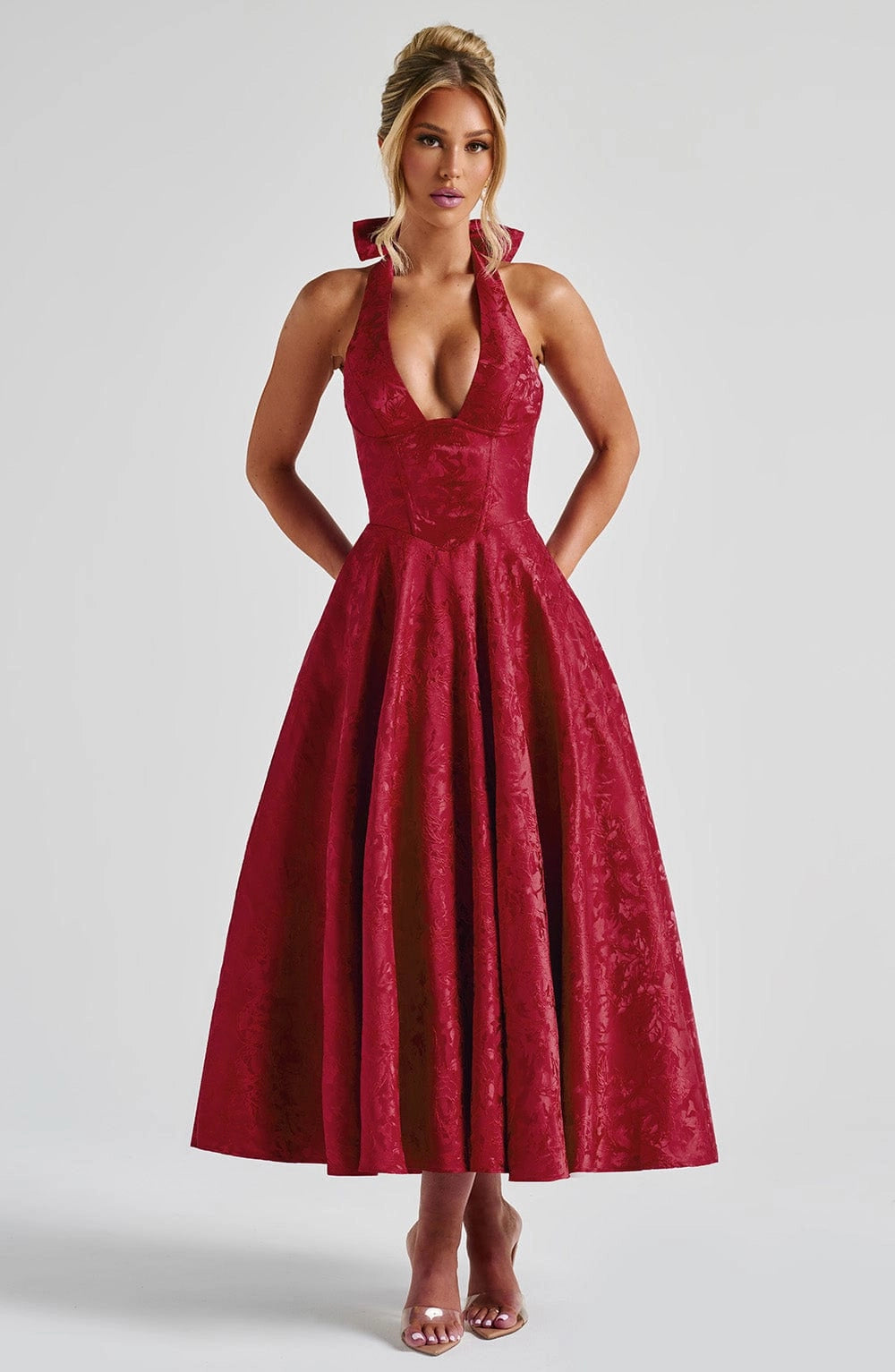 Vestido midi Effie