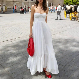 Soleia | Vestido Largo De Popelina