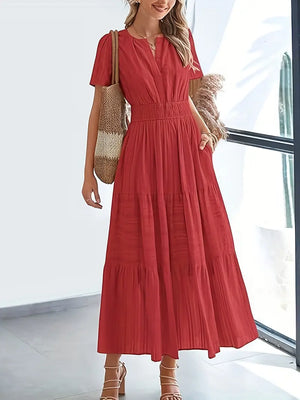 Vestido Largo de Volantes – Chic de Verano