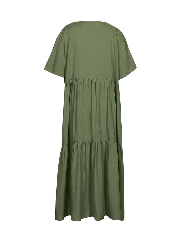 Vestido Boho Suelto De Verano
