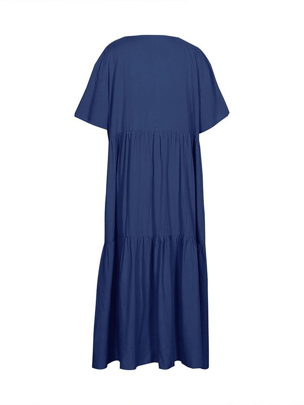 Vestido Boho Suelto De Verano