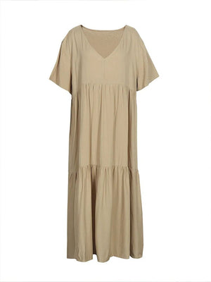 Vestido Boho Suelto De Verano