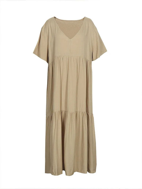 Vestido Boho Suelto De Verano