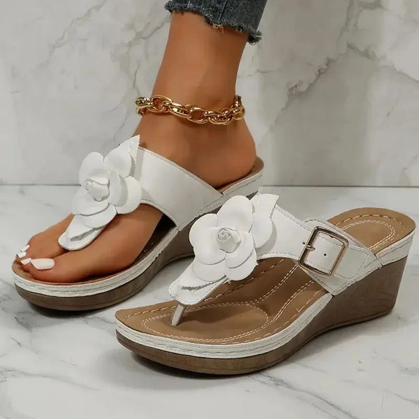 Sandalias Flower Antideslizante