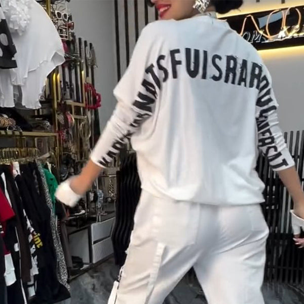 Conjunto Estampado de Letras