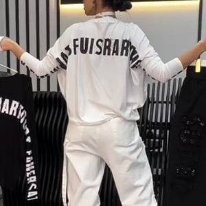 Conjunto Estampado de Letras