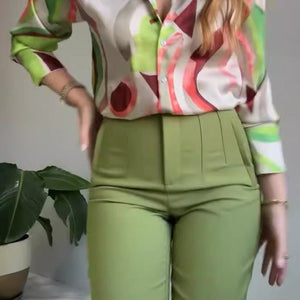 Conjunto Estampado Oliva