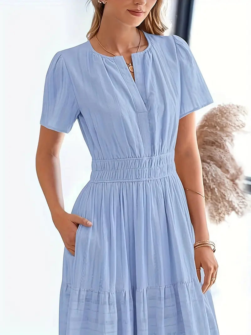 Vestido Largo de Volantes – Chic de Verano