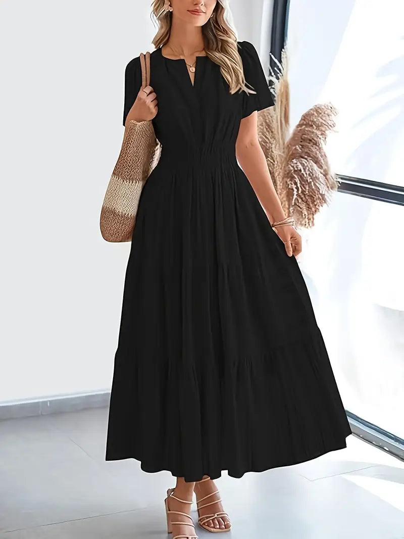 Vestido Largo de Volantes – Chic de Verano