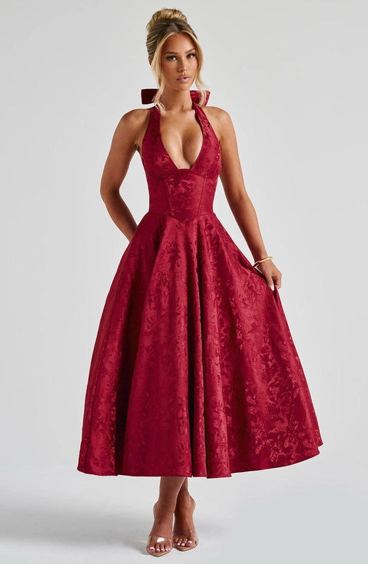 Vestido midi Effie