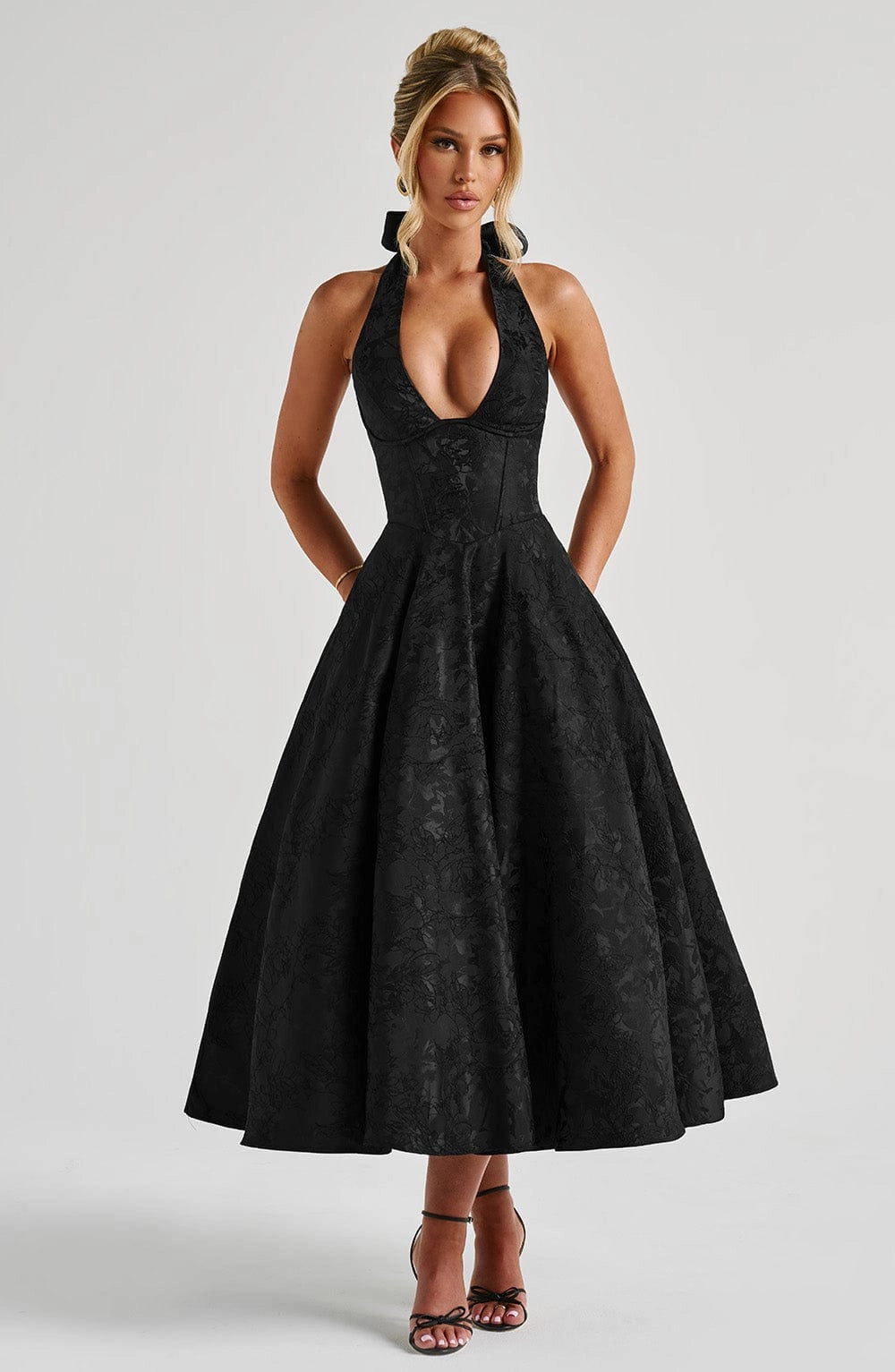 Vestido midi Effie
