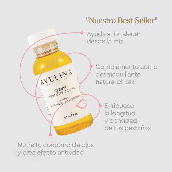 Serum Alargador de Pestañas y Cejas