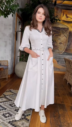 Vestido Casual Lenis