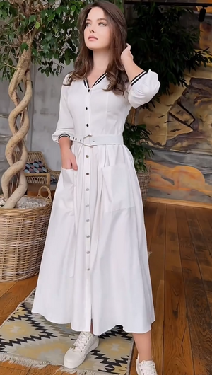 Vestido Casual Lenis