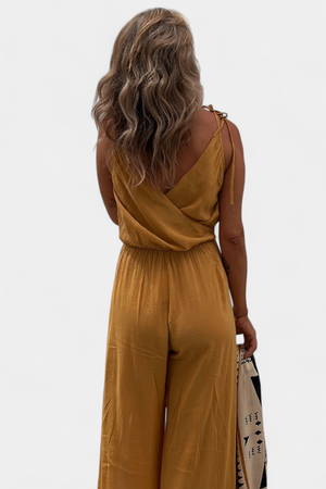 Donatila Mono con Pierna Amplia y Cintura Elástica