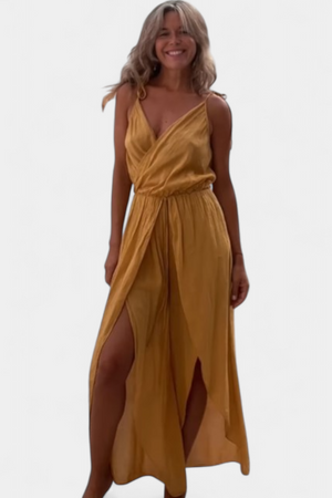 Donatila Mono con Pierna Amplia y Cintura Elástica