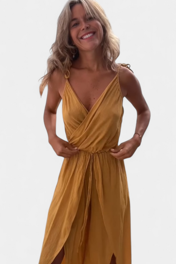 Donatila Mono con Pierna Amplia y Cintura Elástica