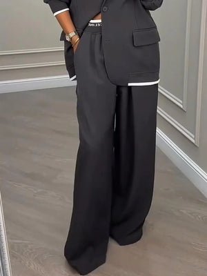 Conjunto Blazer estilo deportivo