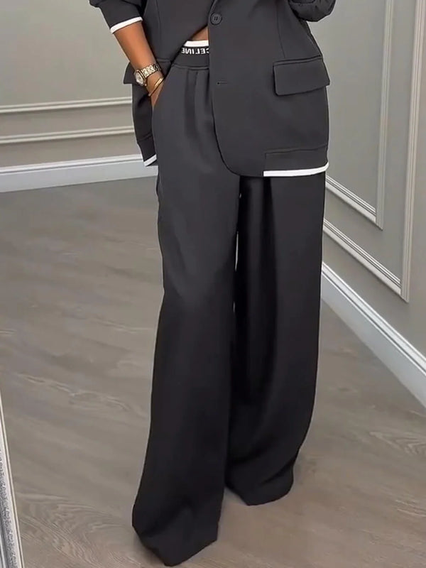 Conjunto Blazer estilo deportivo