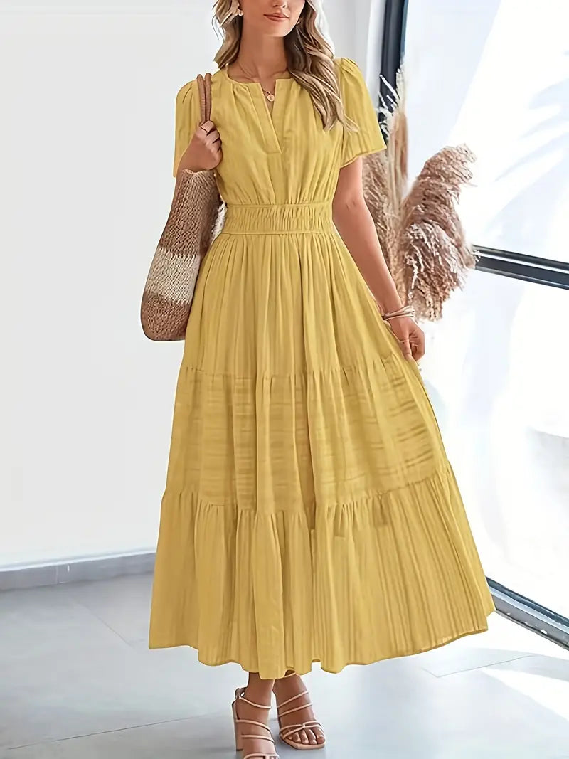 Vestido Largo de Volantes – Chic de Verano