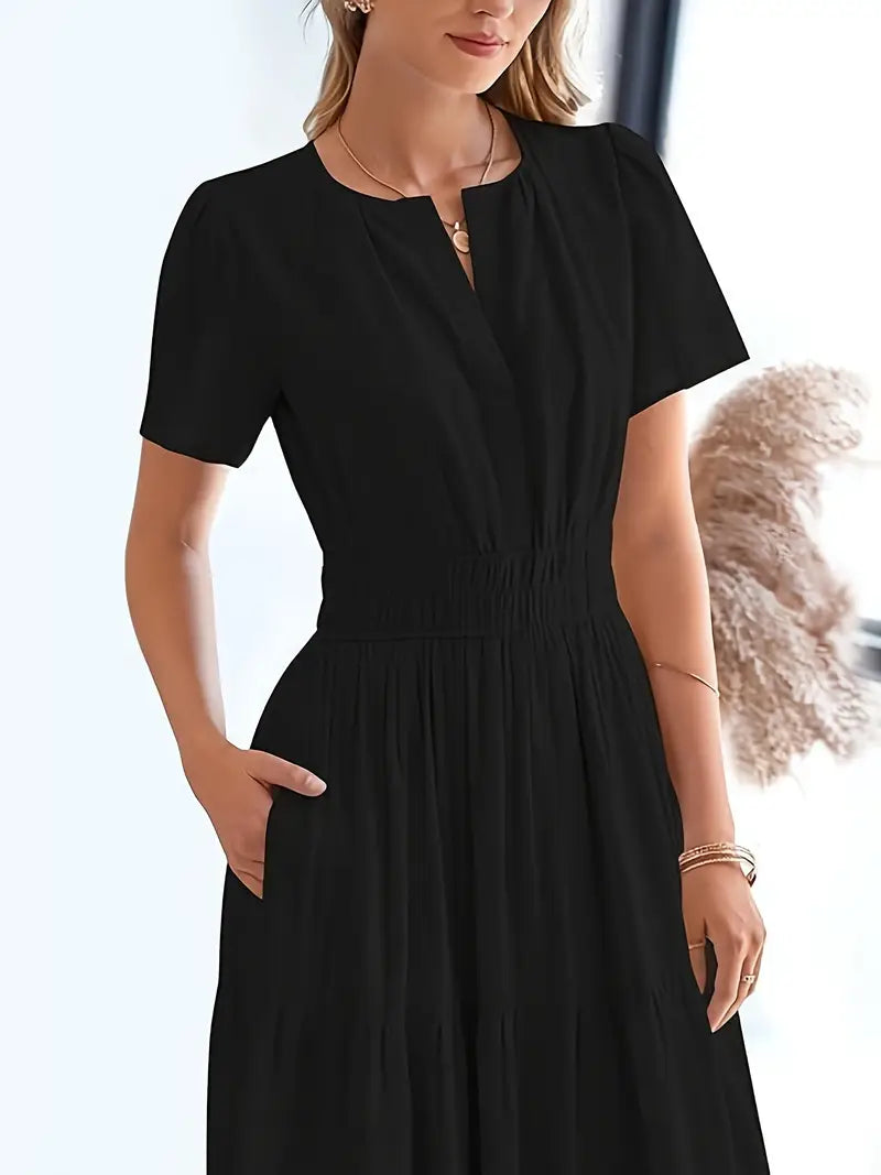 Vestido Largo de Volantes – Chic de Verano