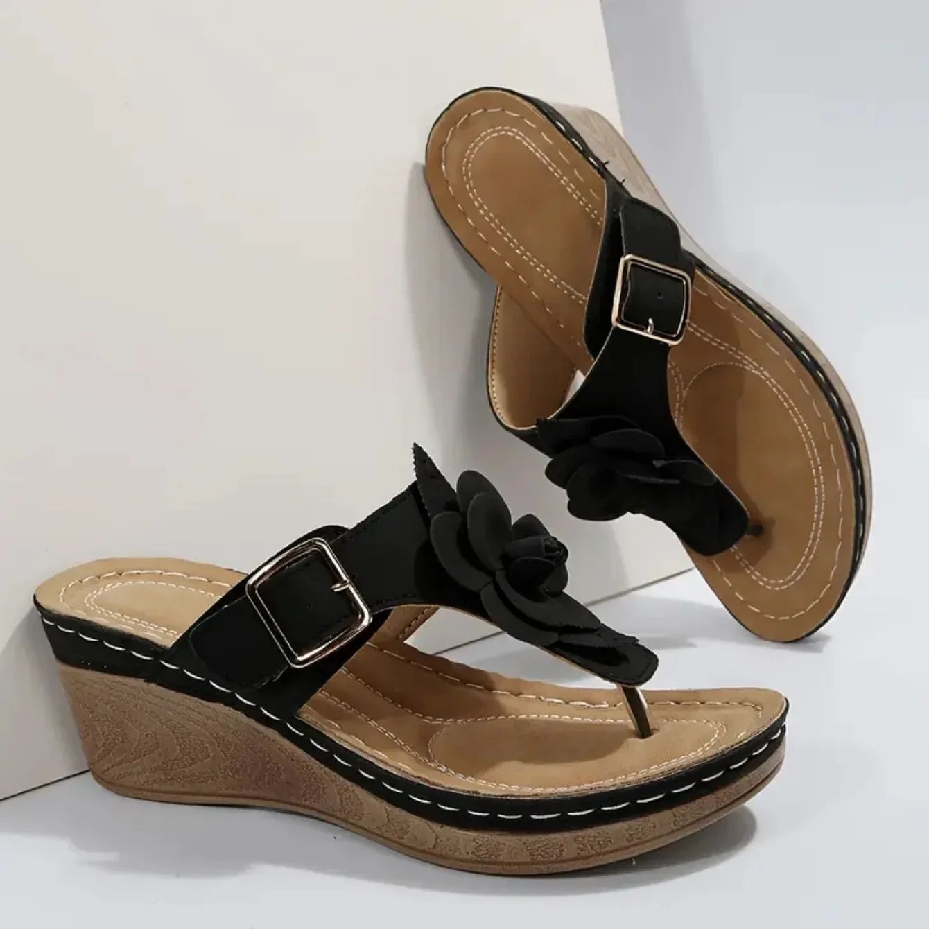 Sandalias Flower Antideslizante
