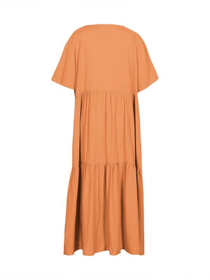 Vestido Boho Suelto De Verano