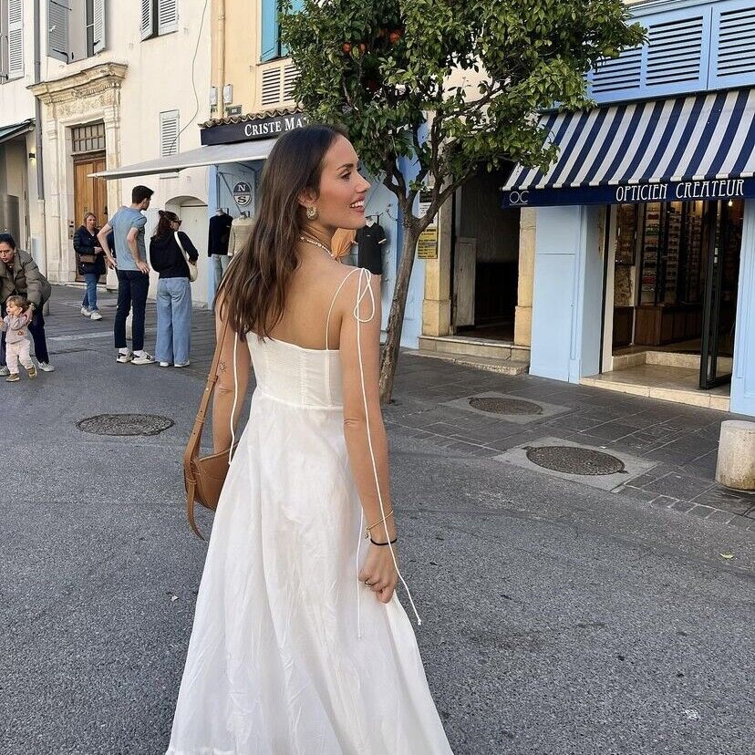 Soleia | Vestido Largo De Popelina