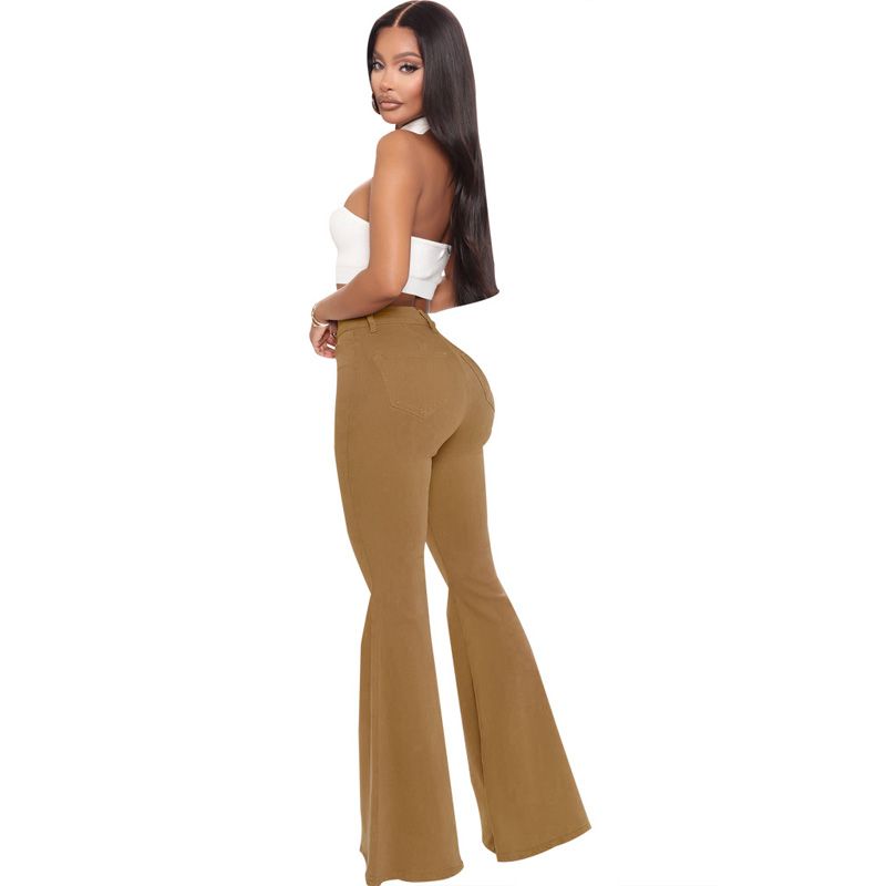 Flare Sofía | Pantalón Stretch de Cintura Alta