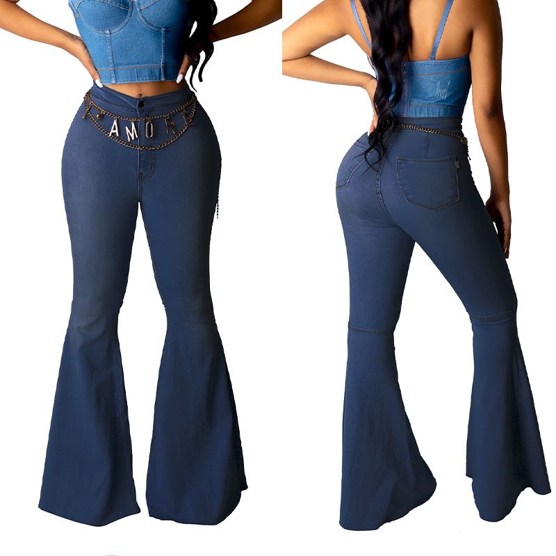 Flare Sofía | Pantalón Stretch de Cintura Alta