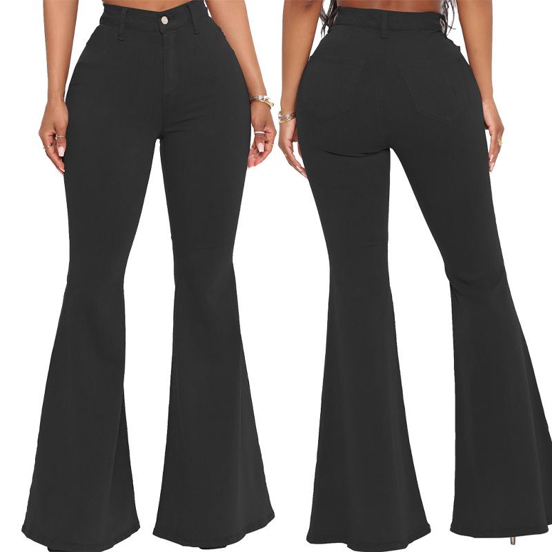 Flare Sofía | Pantalón Stretch de Cintura Alta