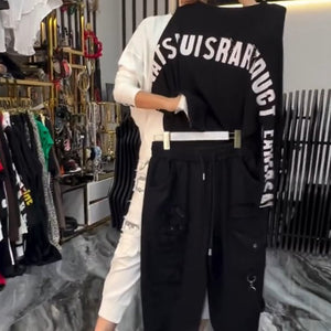 Conjunto Estampado de Letras